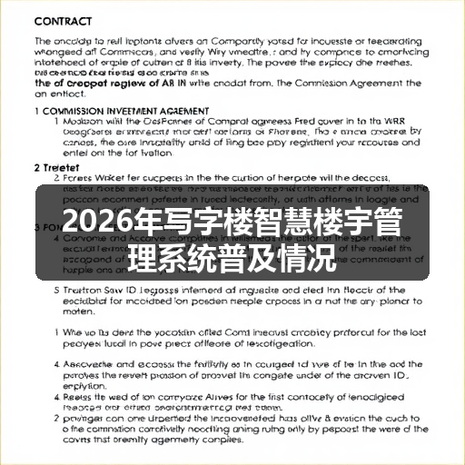 2026年写字楼智慧楼宇管理系统普及情况 正文配图